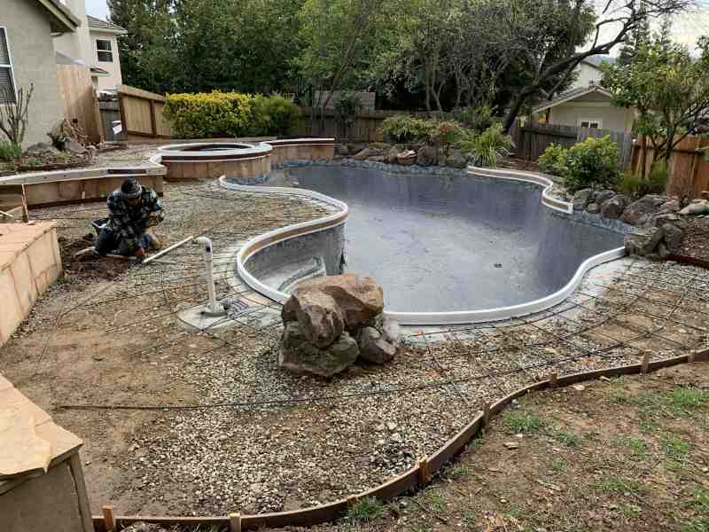 Pool Construction Project Photo
