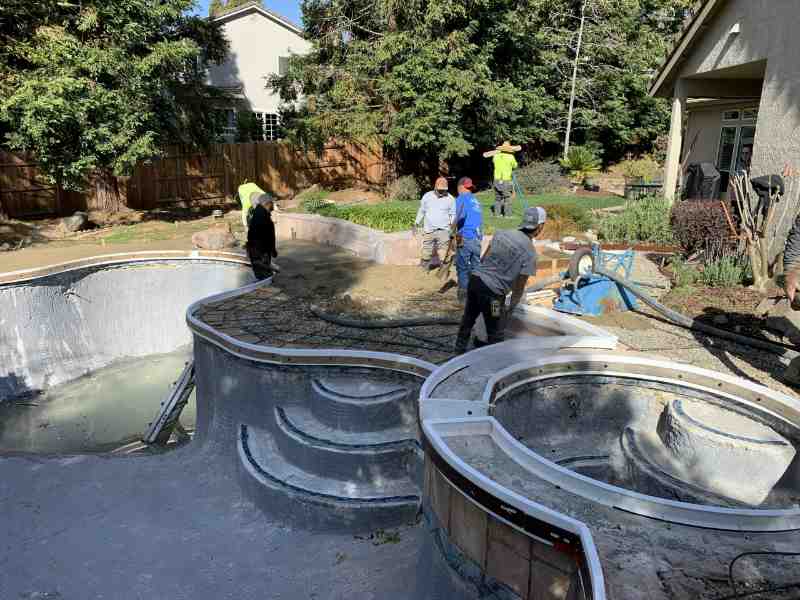 Pool Construction Project Photo