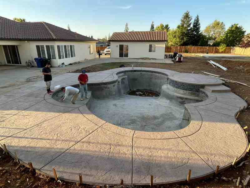 Pool Construction Project Photo
